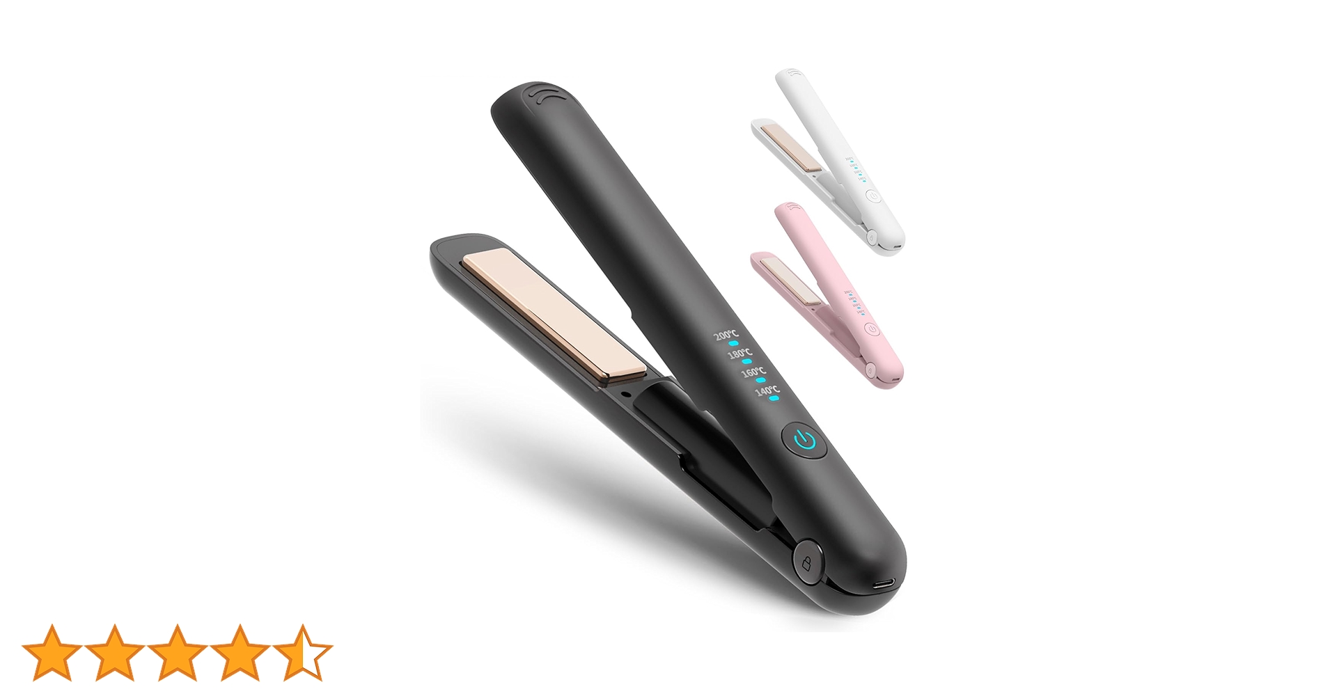 ヘアアイロン harara Amazon | ヘアアイロン コードレス 2WAY カール/ストレート 充電